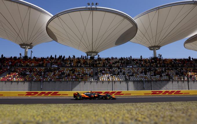 Lando Norris je naredil napako v odločilnem hitrem krogu. | Foto: Reuters