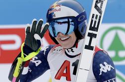 Štiridesetletna Lindsey Vonn je bila spet vrhunska