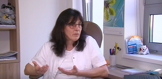 Pediatrinja Hermina Dolinar Krese ima vpisanih več kot 2.600 malih bolnikov. | Foto: Planet TV