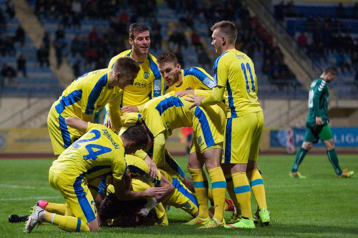 Domžalčani so na prvi tekmi premagali Krko z 2:0. | Foto: Urban Urbanc/Sportida