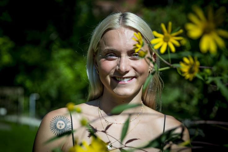 Neža Klančar | Foto: Ana Kovač (Fotografije so bile posnete v Botaničnem vrtu Univerze v Ljubljani)