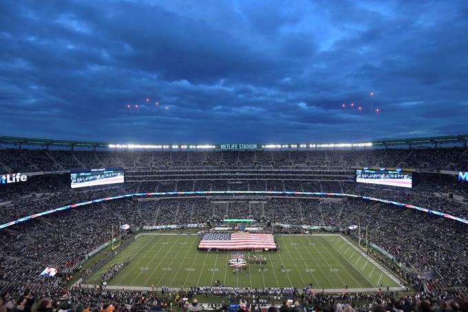 New York Giants igrajo na štadionu MetLife. | Foto: Reuters