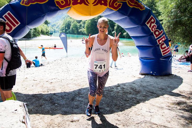S 15-kilometrsko razdaljo je opravila tudi novinarska kolegica in manekenka Tjaša Kokalj Jerala.  | Foto: 