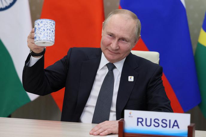 Vladimir Putin | Putin bi moral danes prvič po začetku vojne v Ukrajini nagovoriti svoj narod. | Foto Reuters