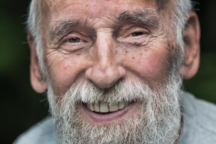 Vedrega duha, odločnega koraka in bistrega spomina tudi pri 82 letih. | Foto: Matej Povše