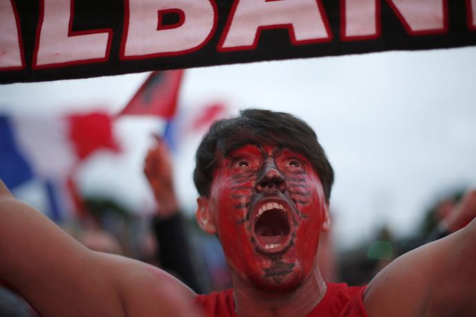 Francija Albanija | Albanci niso mogli verjeti svojim ušesom. | Foto Reuters