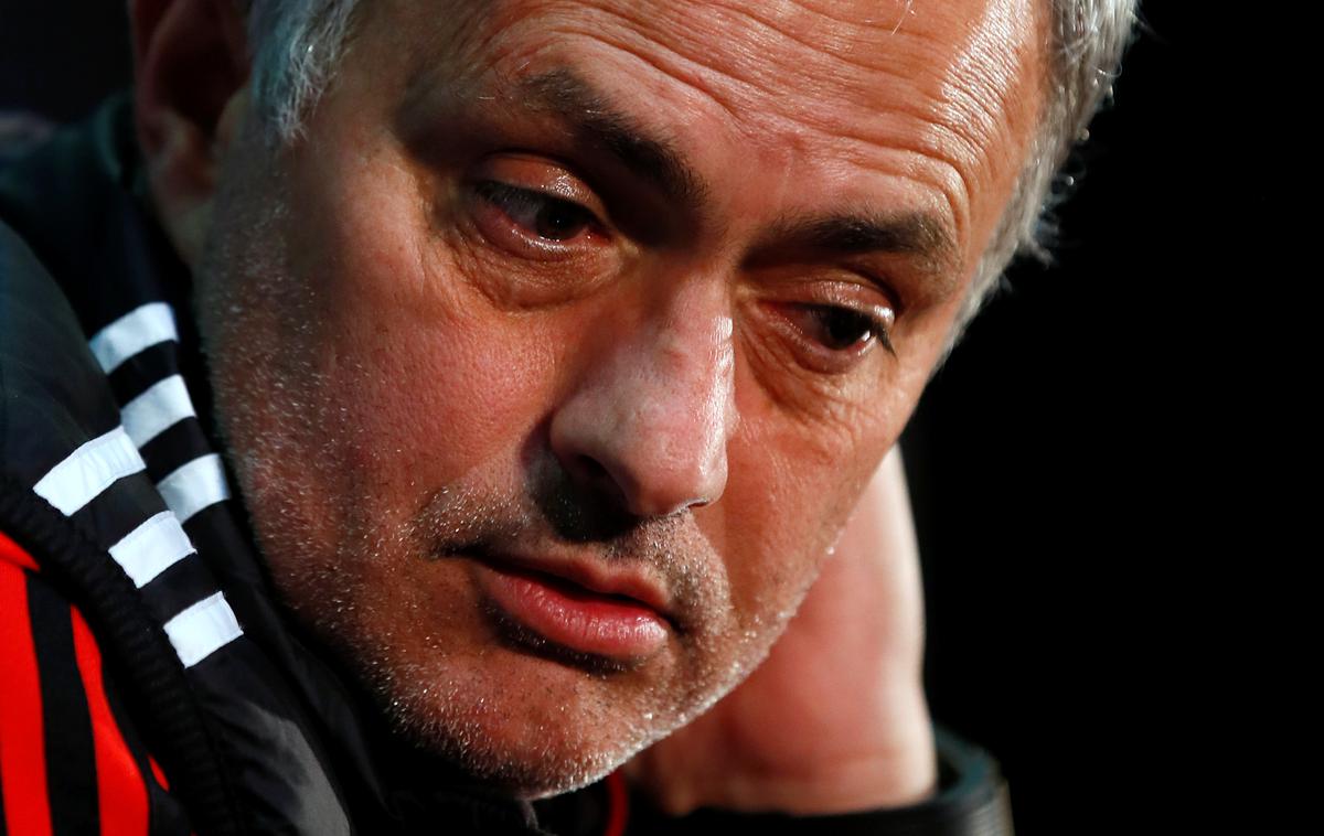 Jose Mourinho | Jose Mourinho je zaradi slabih rezultatov na Otoku potegnil krajšo na Old Traffordu konec leta 2018. | Foto Reuters