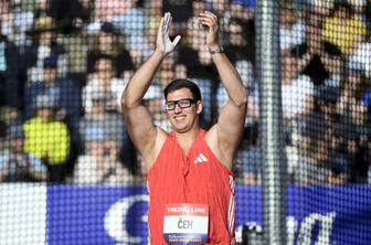 Kristjan Čeh nadaljuje zmagoviti niz. Disk znova vrgel prek 70 metrov.