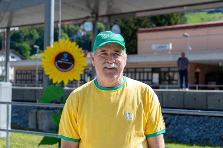 Franc Šolar iz Čebelarskega društva Laško | Foto: Liam Toni Šironjič