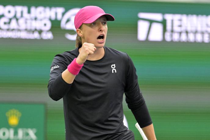 Iga Swiatek | Iga Swiatek je še naprej na vrhu lestvice WTA. | Foto Reuters