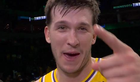 Reaves poslal sporočilo Dončiću #video