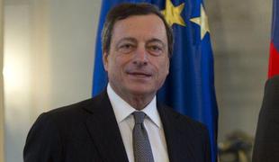 Mario Draghi na obisku v Sloveniji