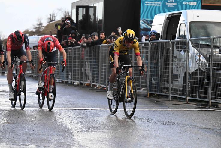 Primož Roglič Tirreno Adriatico | Foto: AP / Guliverimage