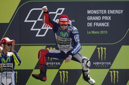 Lorenzo postal Rossijev prvi izzivalec za naslov prvaka, polomija Marqueza