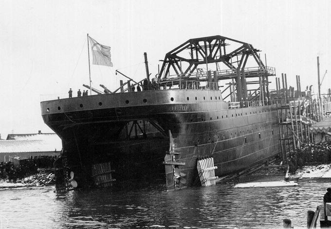 Ladjo so v St. Petersburgu splovili 17. novembra leta 1913. | Foto: Black Sea Fleet (BSF)