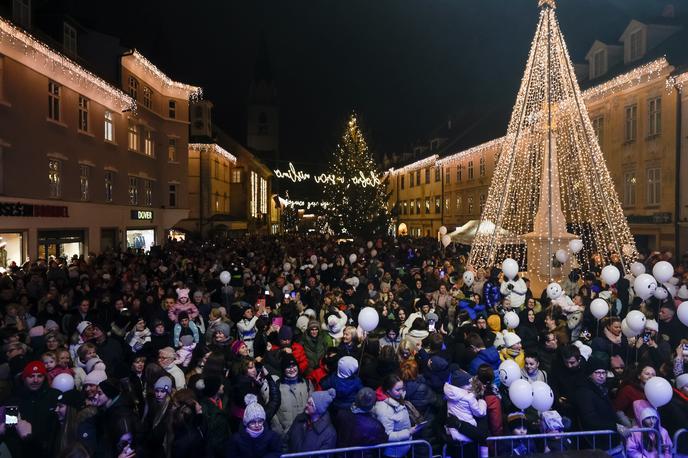 Kranj prižig lučk | Foto Mediaspeed