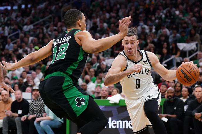 Goran Dragić | Moštvo Gorana Dragića Brooklyn Nets je proti Bostonu izgubilo še drugo tekmo zapored (107:114).  | Foto Reuters