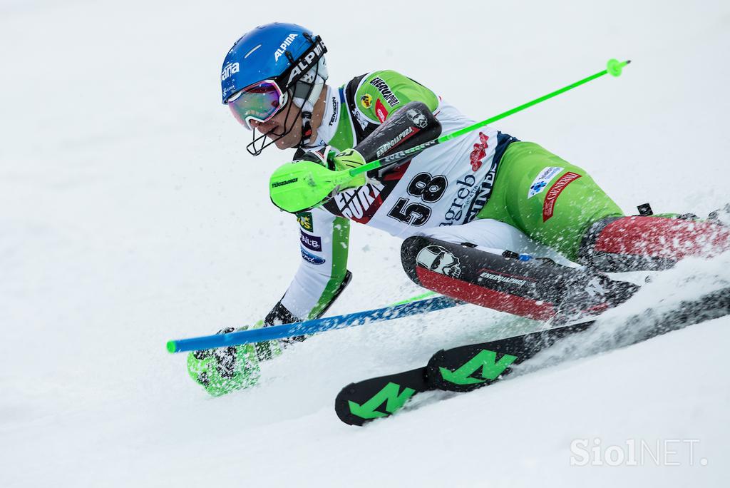 Slijeme moški slalom 2018