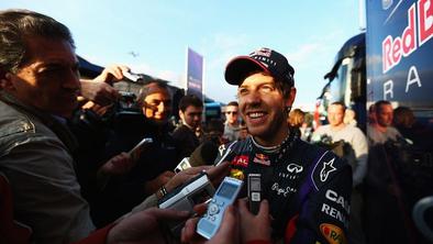 Vettel: S tekmeci se ne obremenjujemo