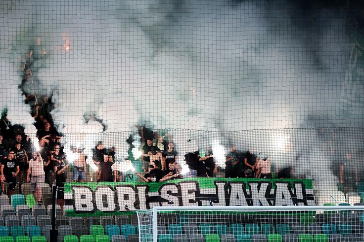 Olimpija je slavila v Stožicah. | Foto: Filip Barbalić