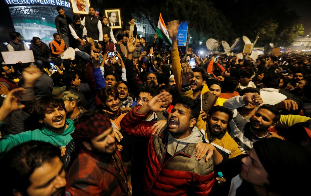 Protesti v Indiji | Foto Reuters