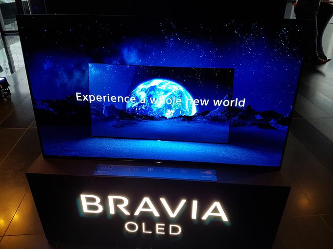 Sonyjeva ponudba televizorjev OLED je letos preglednejša. | Foto: Srdjan Cvjetović