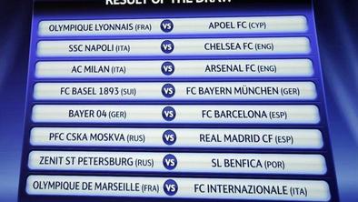 Barcelona z Bayerjem, Real v Moskvo