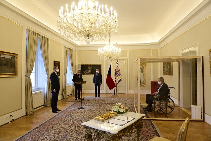 Miloš Zeman in Pietr Fiala | Foto: Reuters