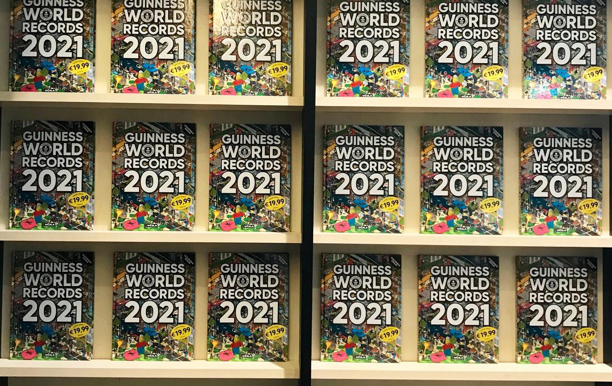 Guinnessova knjiga rekordov 2021 | Foto založba Učila