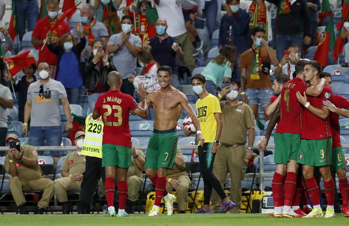 Cristiano Ronaldo je včeraj zabil dvakrat. | Foto: Guliverimage/Vladimir Fedorenko
