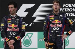 Webber: Vettel mi je ukradel zmago, Red Bullu pa zabavo!