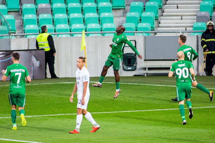 Olimpijo je v vodstvo popeljal Jucie Lupeta. | Foto: Žiga Zupan/Sportida