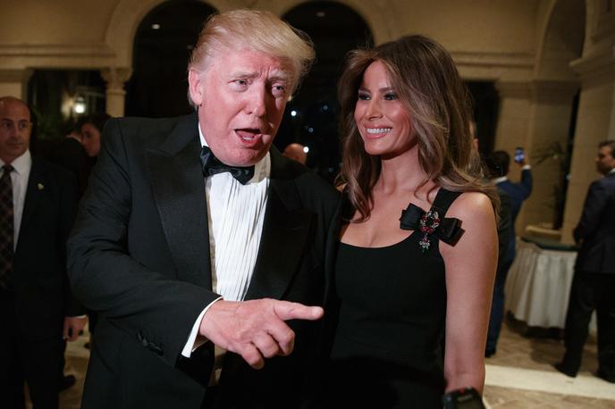 Donald in Melania Trump | Melania v knjigi razkrije, da je Trumpa spoznala v popularnem nočnem klubu Kit Kat, ko je bil na zmenku z drugo žensko. | Foto Guliverimage