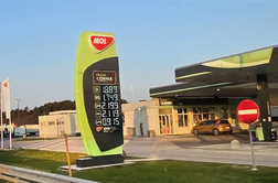 Kakšne so cene goriva na avtocestah: MOL z občutno podražitvijo