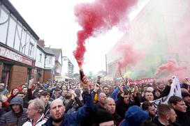 Manchester United, protest