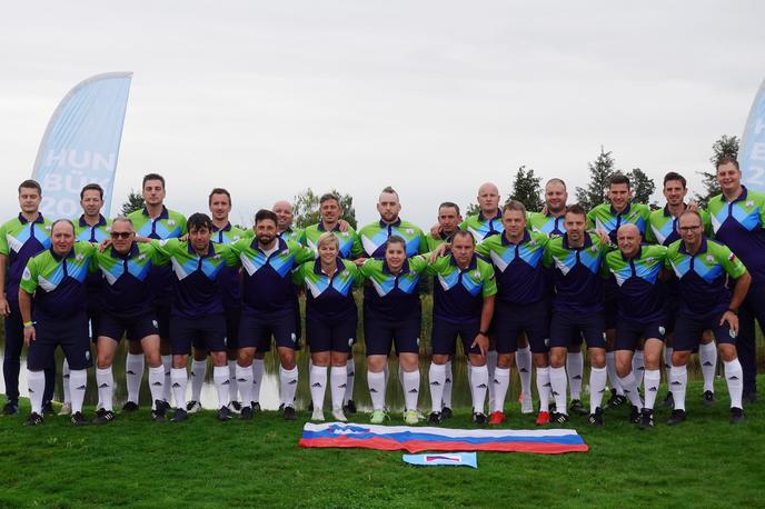 FootGolf | Vsi slovenski udeleženci letošnjega evropskega prvenstva v footgolfu. | Foto Matija Brodnjak