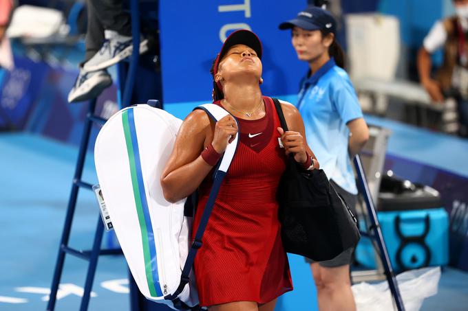 Japonka Naomi Osaka je olimpijski turnir končala že v osmini finala.
 | Foto: Guliverimage/Vladimir Fedorenko
