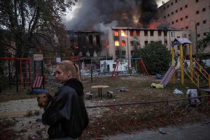Kijev, Ukrajina, napad | Foto: Reuters