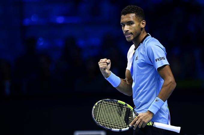 Felix Auger-Aliassime je v drugem poskusu prišel do prve zmage. | Foto: Reuters