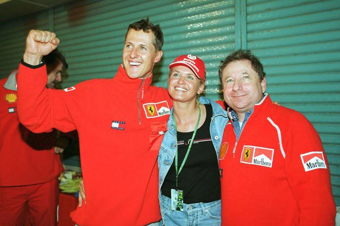 Michael Corinna Schumacher | Corinna Schumacher, žena nekdanjega sedemkratnega svetovnega prvaka v formuli 1 Michaela Schumacherja, je nekaj dni pred šesto obletnico njegove nesreče s pomenljivo izjavo vznemirila javnost. | Foto Getty Images