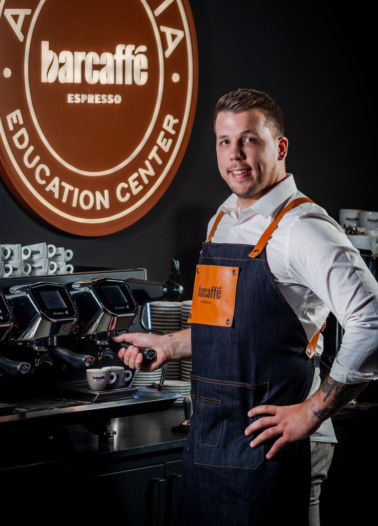 Aleš Gorenc, nedavni državni prvak slovenskega Barista Cupa. | Foto: 