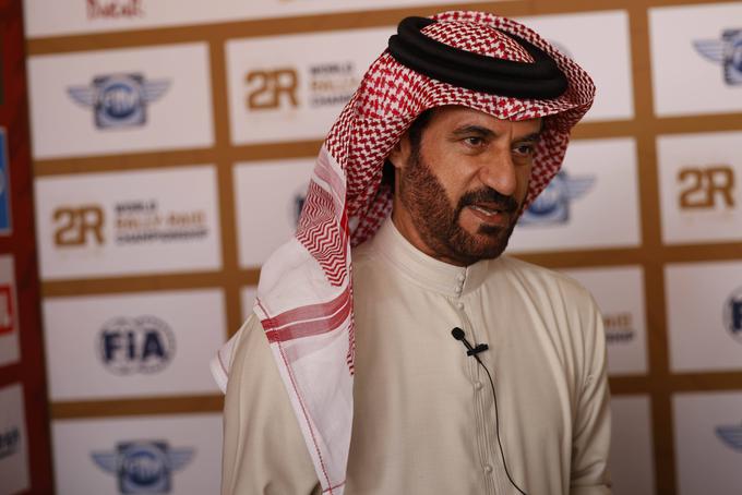 Mohammed Ben Sulayem, predsednik Mednarodne avtomobilistične zveze | Foto: AP / Guliverimage