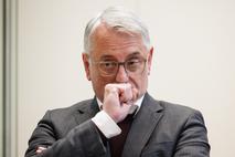 Predsednik vlade Robert Golob ter ministra Matjaž Han in Asta Vrečko so dali izjavo po današnjem srečanju strank vladne koalicije.