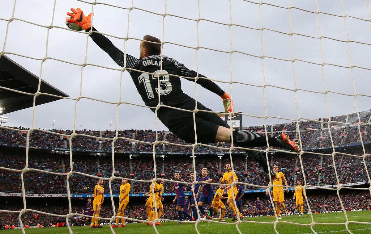 Barcelona Atletico Jan Oblak | Foto Reuters