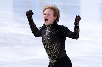 Malinin z novim svetovnim rekordom potrdil vlogo favorita za olimpijsko zlato