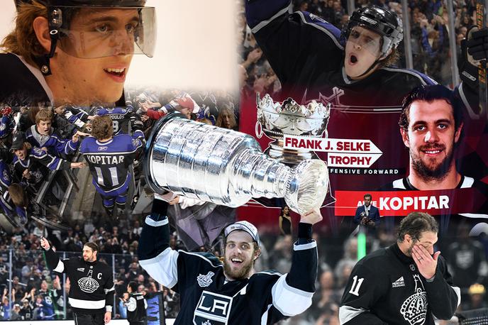 Kopitar kolaž | Konec je 20-letne NHL zgodbe Anžeta Kopitarja,  v bogati karieri v ligi NHL postal ikona kalifornijskega kluba. | Foto Reuters, Guliverimage
