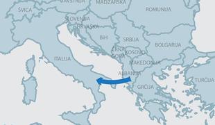 Albanska mafija begunce tihotapi čez Jadran