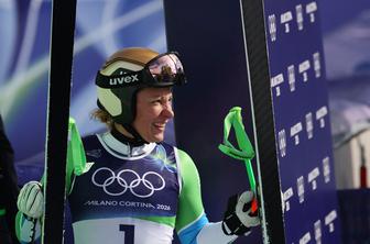 Ilka Štuhec po padcu z bolečinami v palcu, jasno sporočilo Lindsey Vonn