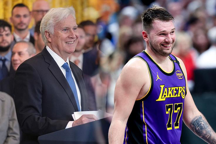 Mark Walter Luka Dončić Mark Walter in Luka Dončić | Foto: Guliverimage