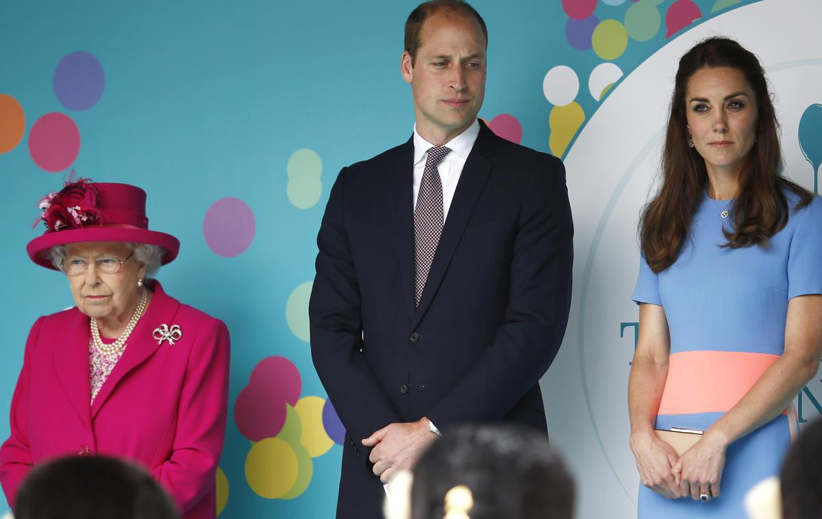 Elizabeta II., William, Kate | Foto Reuters